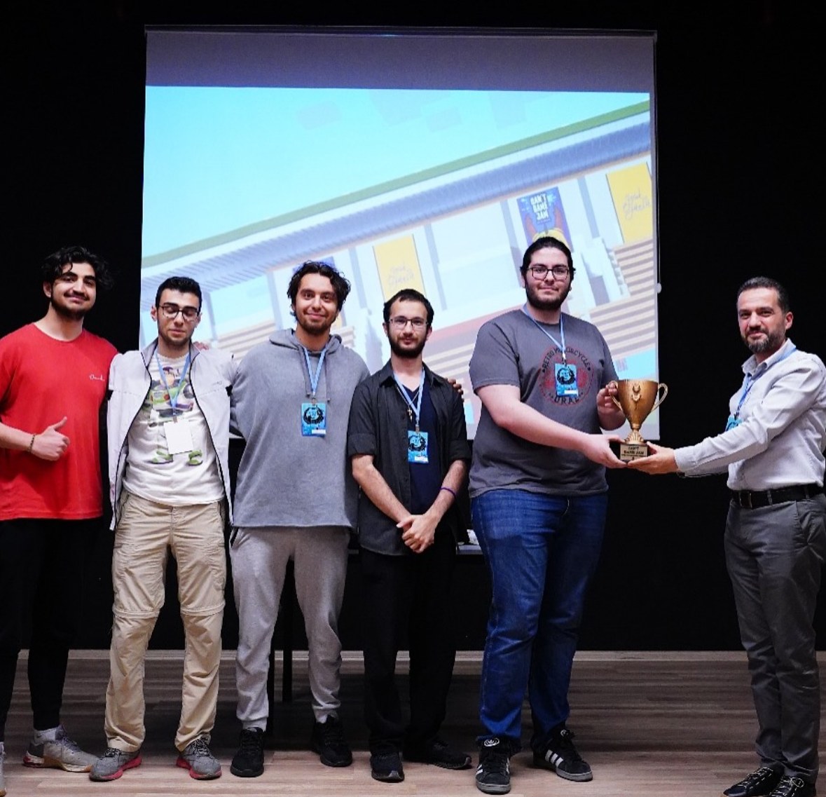Can't Game Jam 2025 third place team